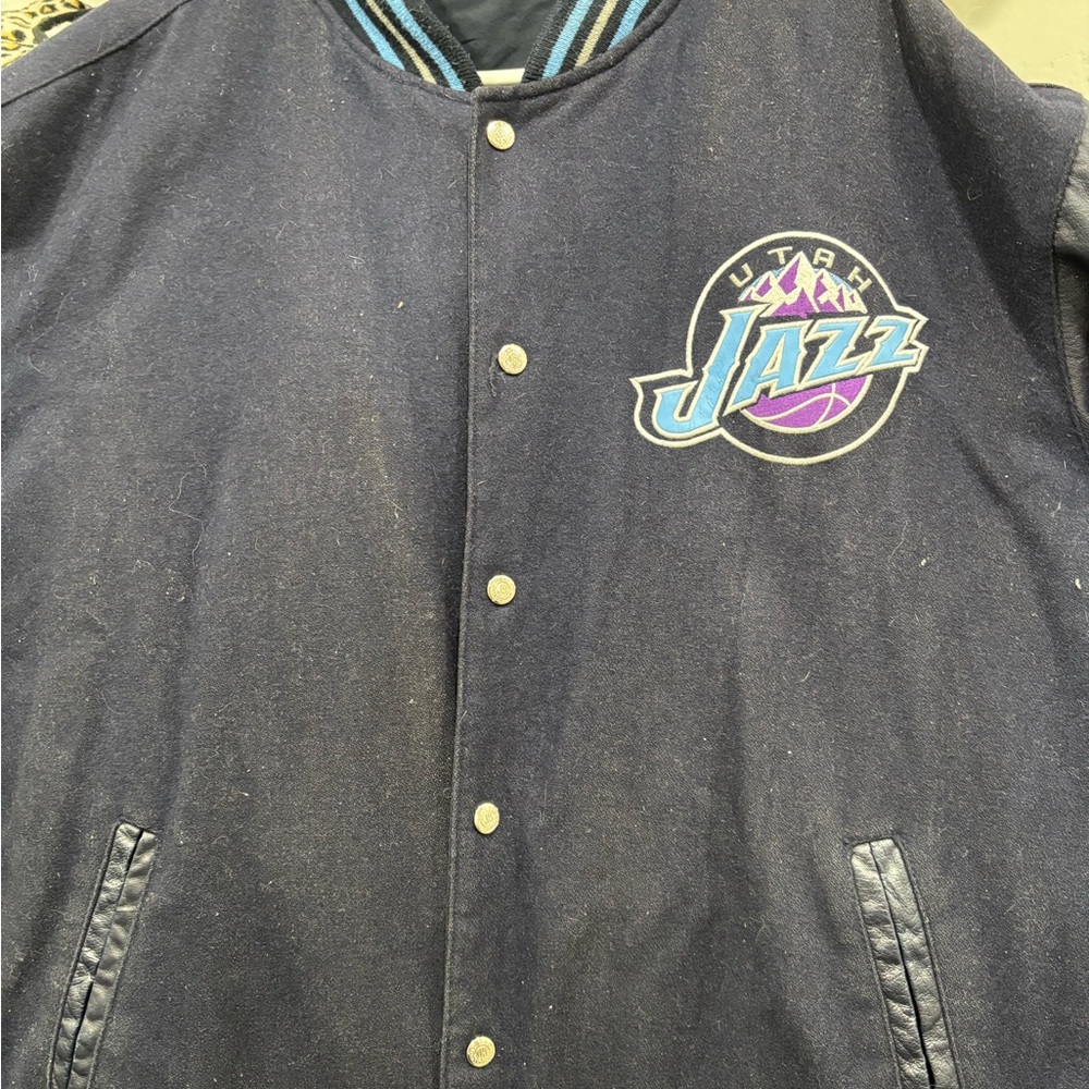 Navy Varsity Jacket